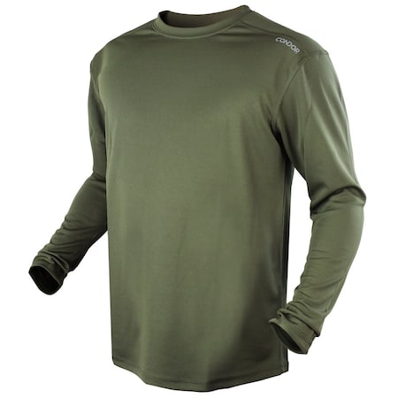 MAXFORT LS TRAINING TOP, OLIVE DRAB, M